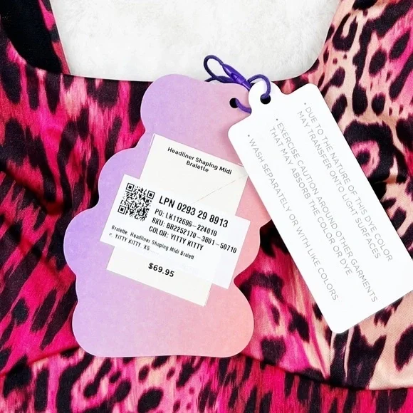 NWT Yitty Headliner Shaping Midi Bralette in Yitty Kitty